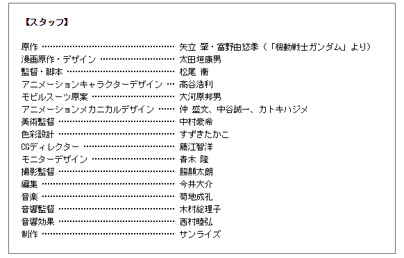 機動戰士高達thunderbolt(動畫)