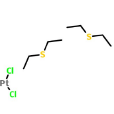 順-二氯二（二乙基硫醚）鉑(II)