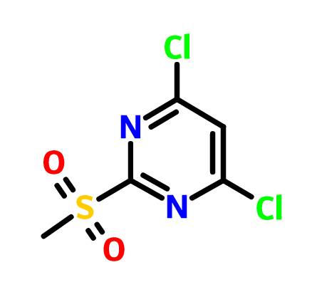 4,6-二氯-2-（甲磺醯基）嘧啶