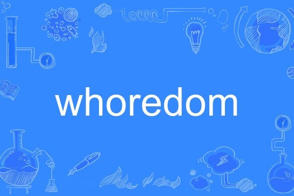 whoredom