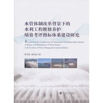 水管體制改革背景下的水利工程維修養護績效考評指標體系建設研究