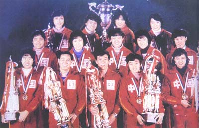 中國女排五連冠群體