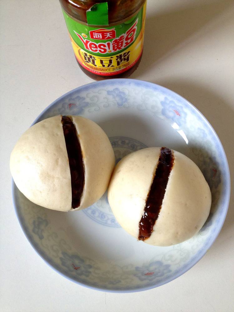 黃豆醬夾饃