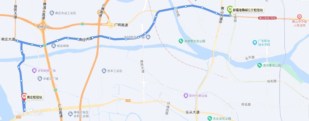 佛山公交G17路