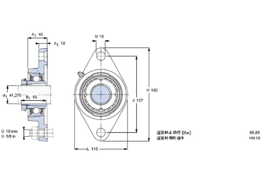 SKF FYTJ50KF軸承