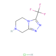 3-（三氟甲基）-5,6,7,8-四氫-[1,2,4]三唑並[4,3-a]吡嗪鹽酸鹽