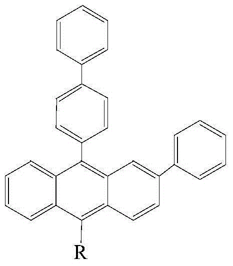 一種含蒽類衍生物、製備方法及其套用