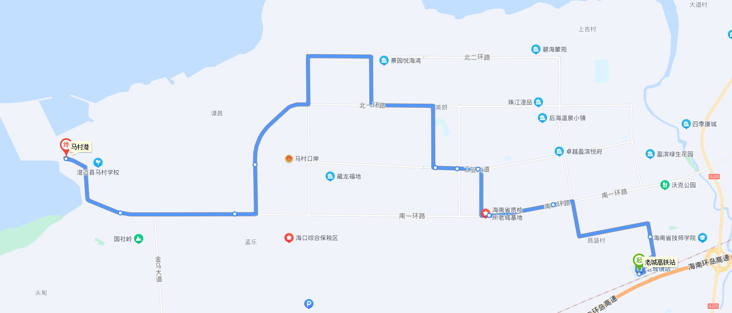 澄邁公交19路