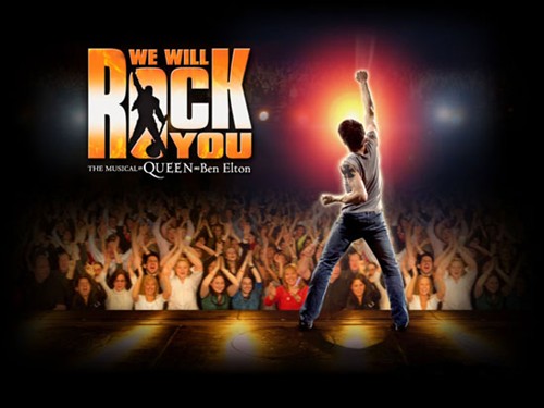 We will rock you(皇后樂隊知名曲目)