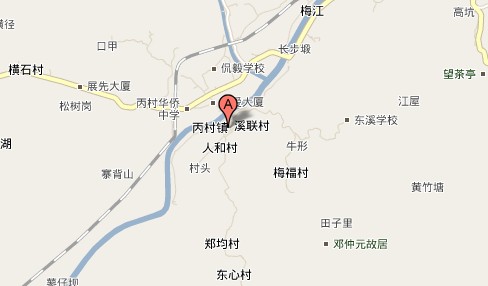 丙村鎮地理位置