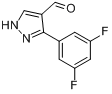 3-（3,5-二氟苯基）-1H-吡唑-4-甲醛