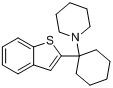 N-[1-（2-苯並[b]噻嗯-2-基）環己基)]哌啶馬來酸