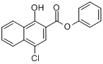 4-氯-1-羥基-2-萘甲酸苯酯