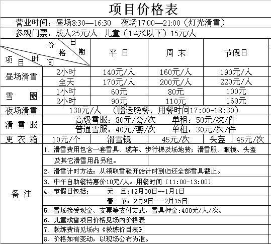 大連歡樂雪世界滑雪場