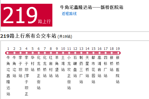 重慶公交219路