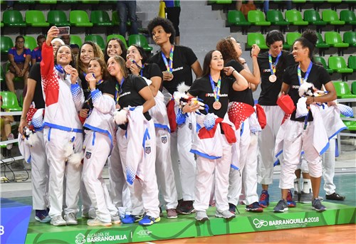 波多黎各女排獲得銅牌