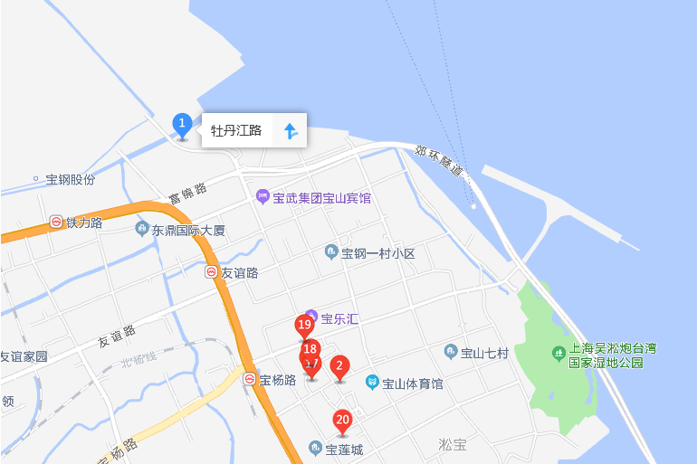 牡丹江路133,137,143號