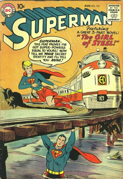 Super-Girl在《超人》第123期首次登場