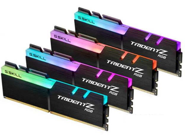 芝奇Trident Z RGB 32GB DDR4 3200(F4-3200C16Q-32GTZR)