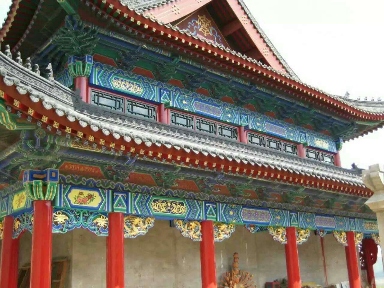 建築彩繪（傳統地仗彩畫）