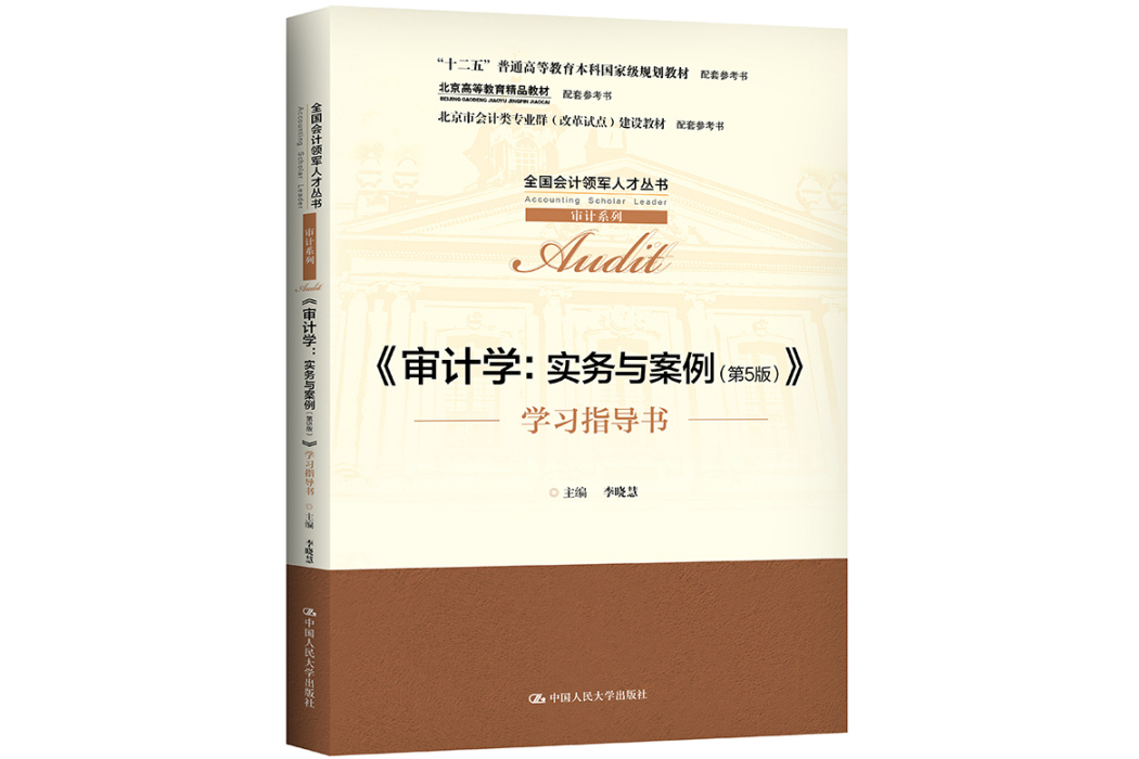 審計學實務與案例(2021年中國人民大學出版社出版的圖書)