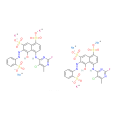4-[（5-氯-2-氟-6-甲基-4-嘧啶基）氨基]-5-羥基-6-[（2-磺苯基）偶氮]-1,7-萘二磺酸鉀鈉