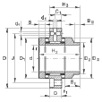 FAG ZARF1560-L-TV軸承