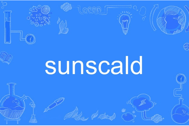 sunscald