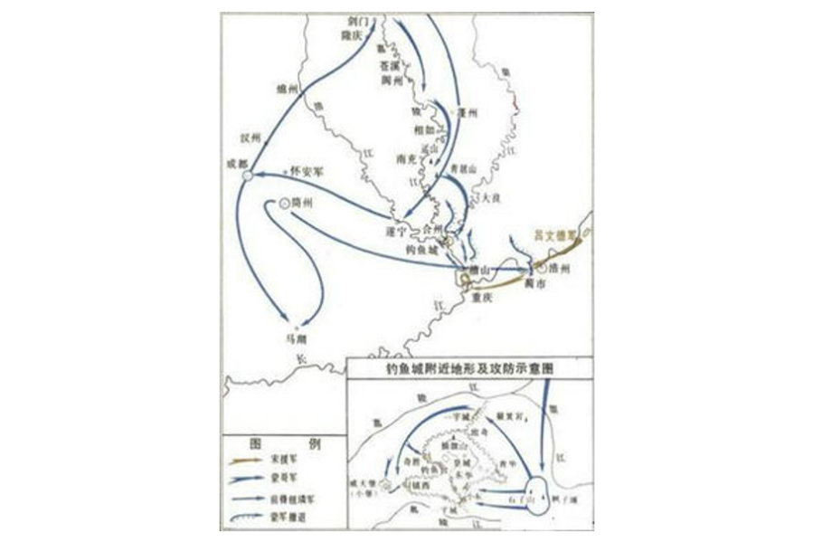 蒙古攻四川之戰