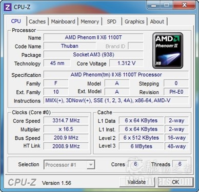 AMD Phenom II X6 1100T Black Edtion