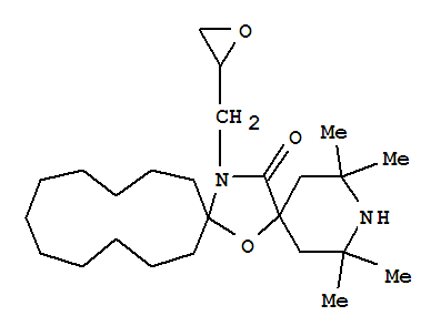 2,2,4,4-四甲基-7-氧雜-3,20-二氮雜-20-（2,3-環丙基）二螺-[5.1.11.2]二十一烷-21-酮的聚合物