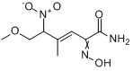 (±)-(E)-4-甲基-2-[(E)-羥基氨基]-5-硝基-6-甲氧基-3-己烯胺