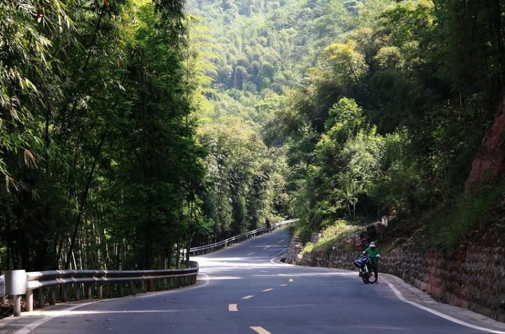 霧中山