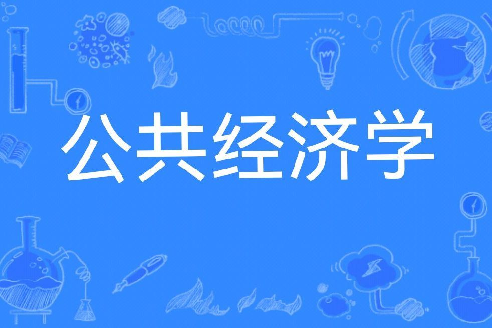 公共經濟學(西安交通大學公共政策與管理學院開設的在校課)