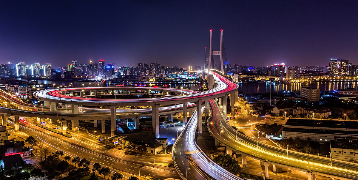 南浦大橋——盤龍昂首