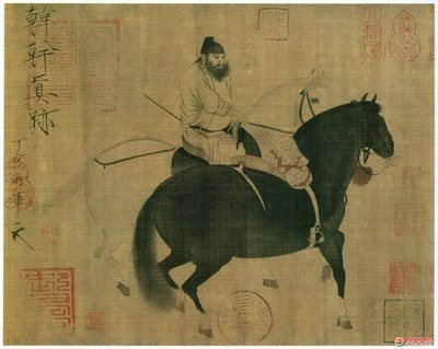 韓乾《牧馬圖》