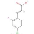 4-氯-2-氟肉桂酸