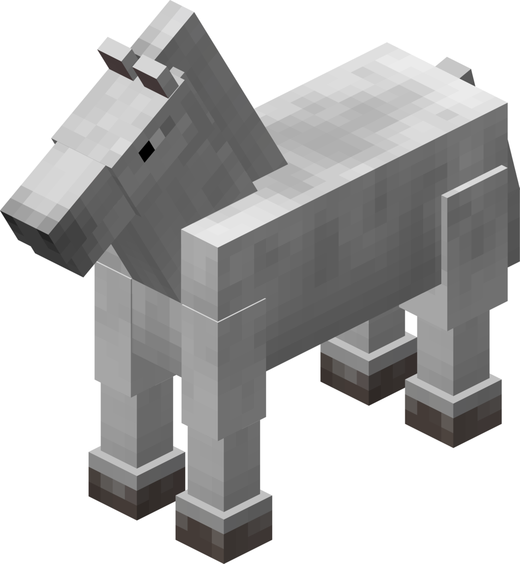 馬 Minecraft的生物 外觀 變種 生成 行為 骷髏騎手 馴化 繁殖 食物 中文百科全書