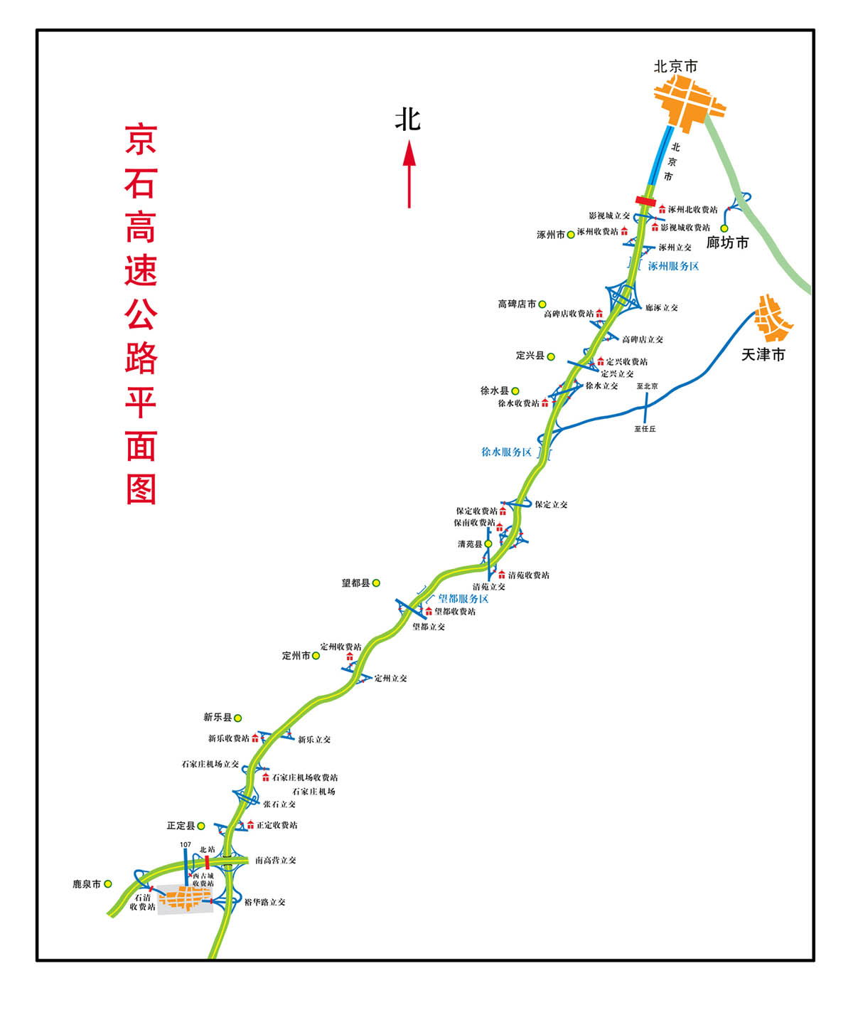 北京—石家莊高速公路