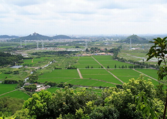 雲間九峰一角