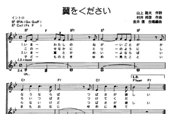 請給我翅膀(1971年發行的日語歌曲)