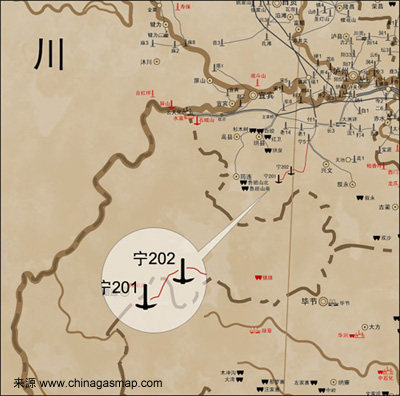 中國長寧-威遠頁岩氣示範區長寧區塊