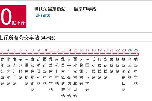 北京公交興50路