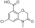 6-氯-4-甲基-3-氧代-3,4-二氫-2H-1,4-苯並噁嗪-8-羧酸