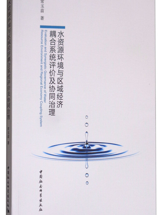 水資源環境與區域經濟耦合系統評價及協同治理