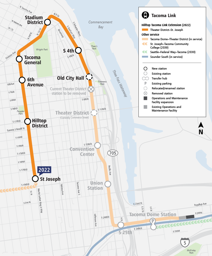 Hilltop Tacoma Link Extension