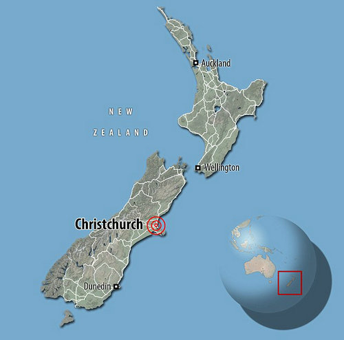 9·1紐西蘭東北部海域地震