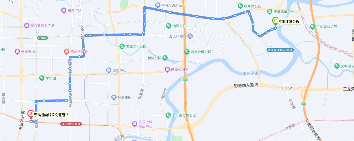 佛山公交桂30路