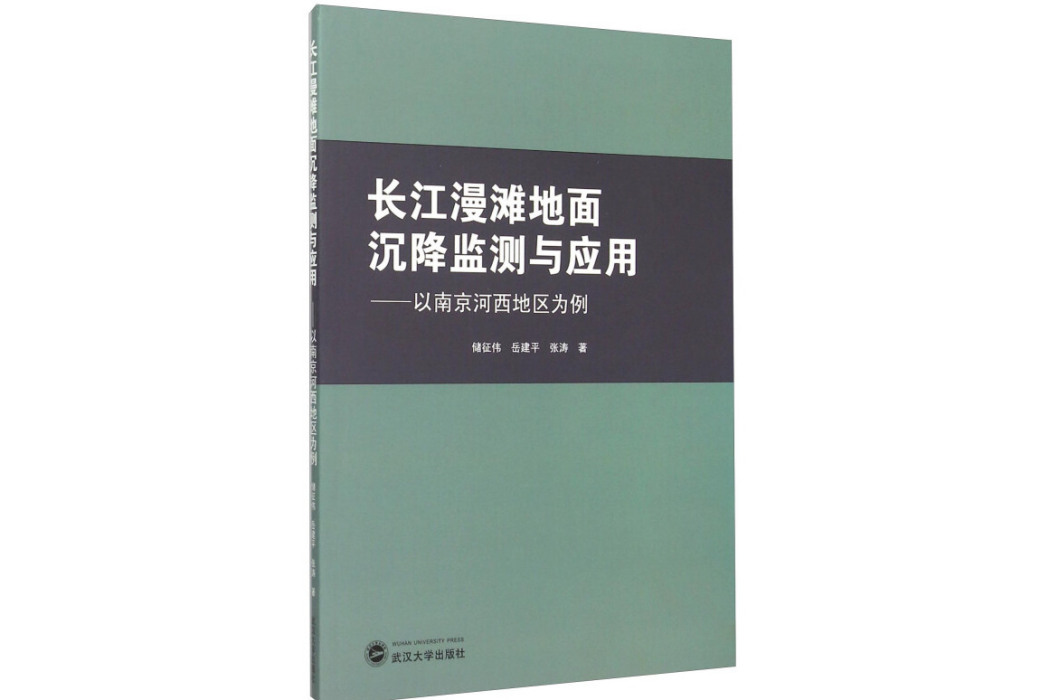 長江漫灘地面沉降監測與套用：以南京河西地區為例