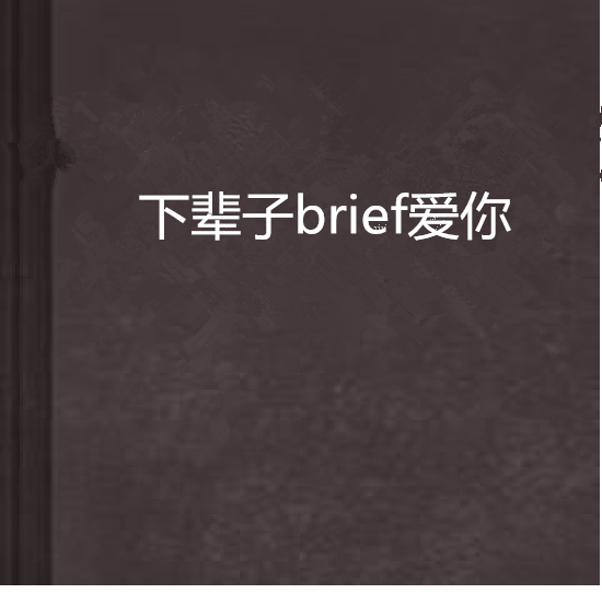 下輩子brief愛你